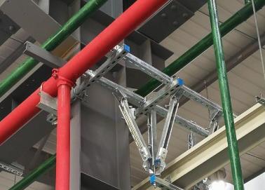 白山市该抗震支架的整体式支吊架结构协调性好